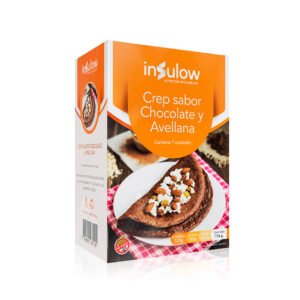 Crep sabor chocolate y avellanas Insulow Nutrición Inteligente